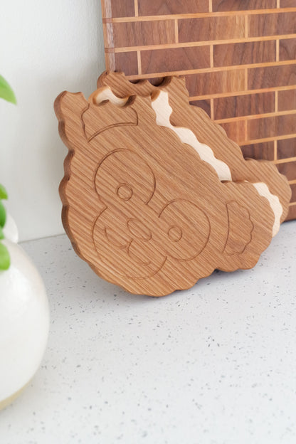 Bear Cookie Sandwich Board Set
