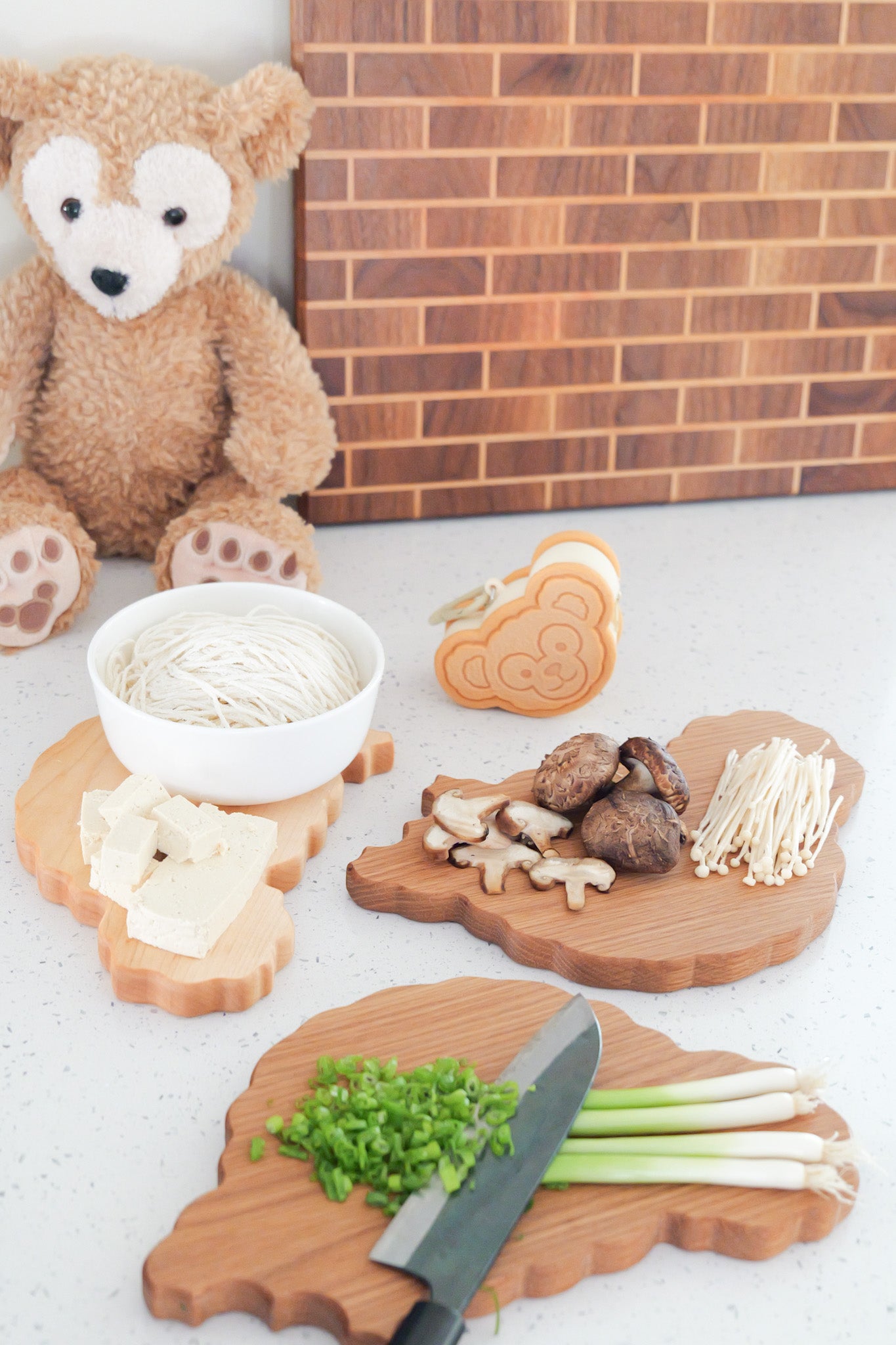 Bear Cookie Sandwich Board Set