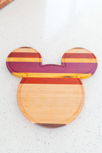 Exotic Mouse Shape Cutting Boards Pattern B
