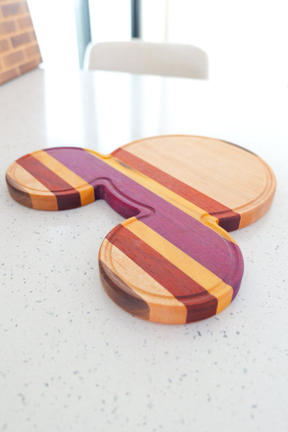 Exotic Mouse Shape Cutting Boards Pattern B