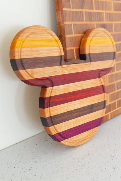 Exotic Mouse Shape Cutting Boards Pattern A