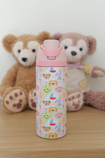24oz Bear and Friends Patchwork
